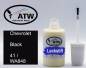 Preview: Chevrolet, Black, 41 / WA848: 20ml Lackstift, von ATW Autoteile West.